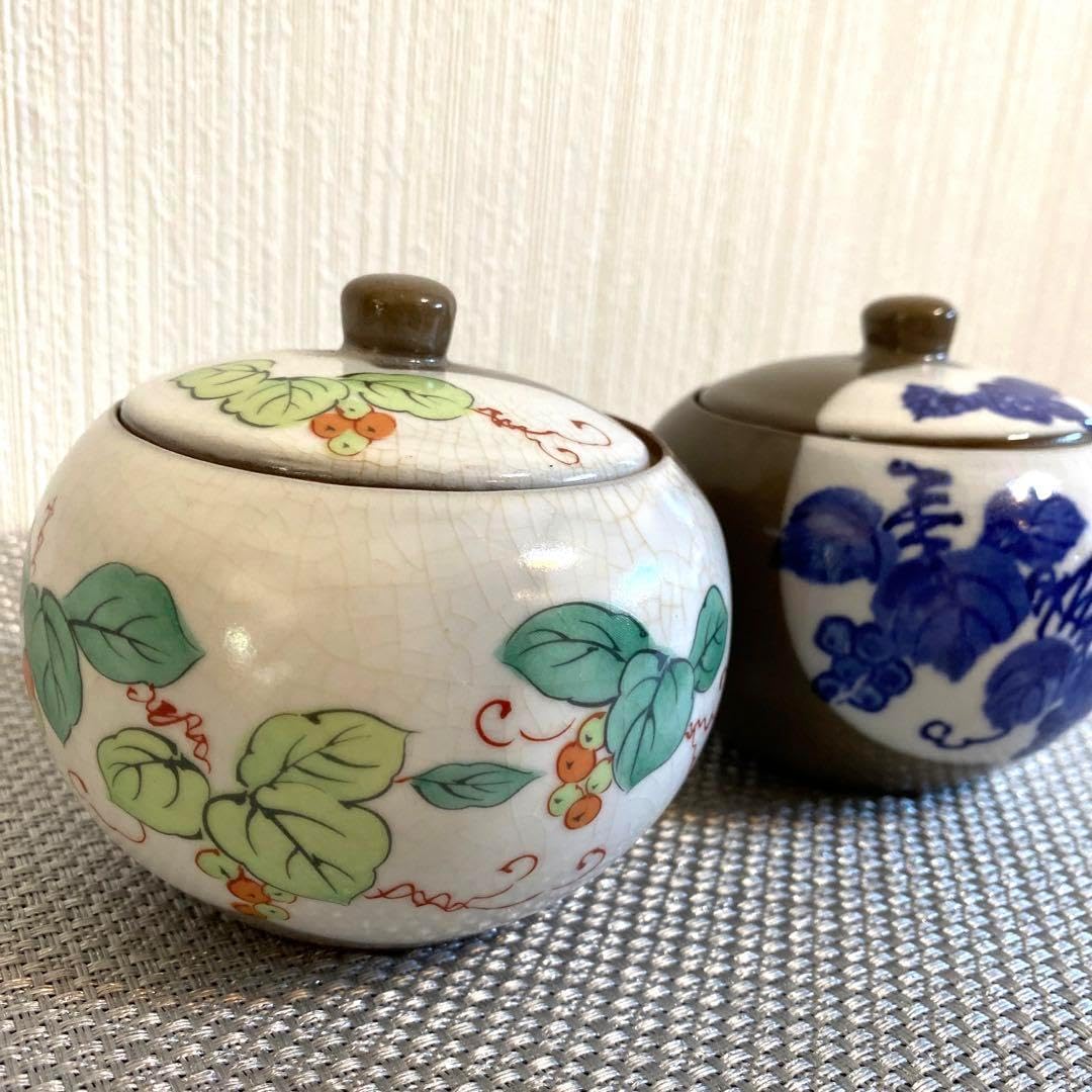 大倉陶器 蓋物 皇居の花 コガネサフラン 大倉陶園 (オオクラトウエン